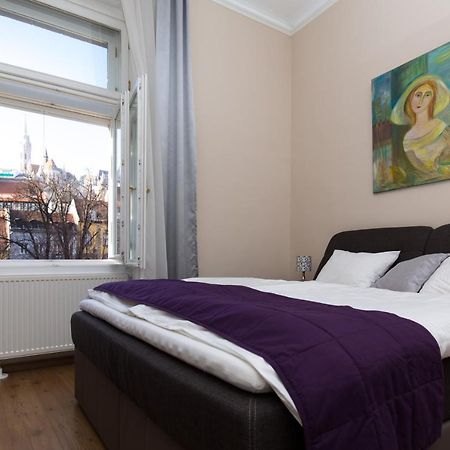 Elegant Apartment With Buda Castle View Budapest Exterior foto